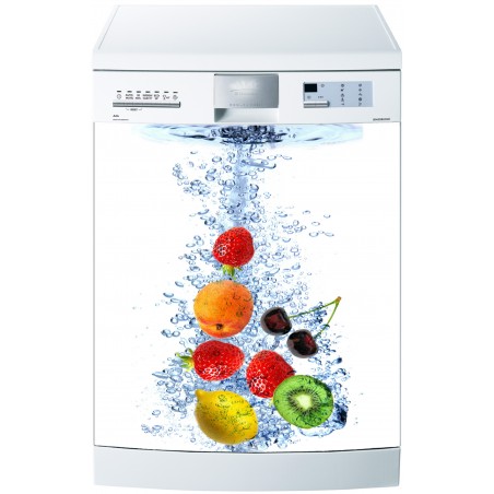 Stickers lave vaisselle ou magnet lave vaisselle Fruits