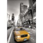 Sticker frigo New York Taxi