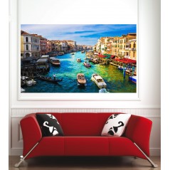 Affiche poster ville Venise