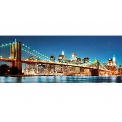 Stickers tête de lit New York pont de Brooklyn