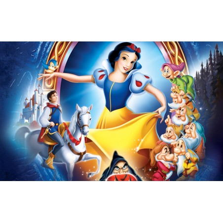 Stickers ou Affiche poster Blanche neige