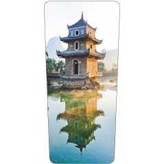 Stickers poubelle déco Temple Chinois