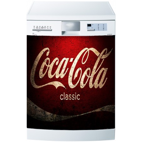 Stickers lave vaisselle ou magnet lave vaisselle Coca Cola