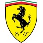 Stickers  autocollant Logos Emblème Ferrari