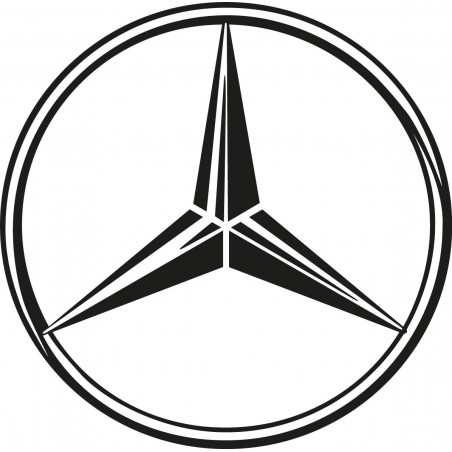 Stickers  autocollant Logos Emblème Mercedes
