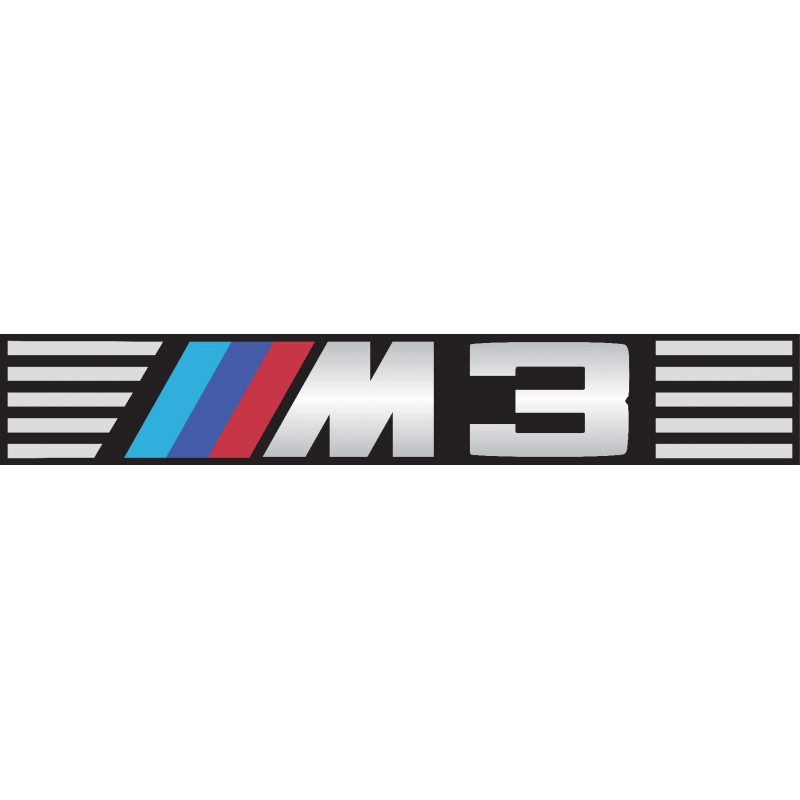 Stickers  autocollant Logos Emblème BMW M3