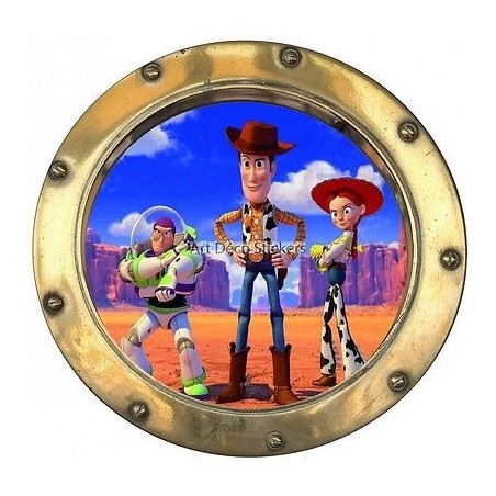 Sticker hublot enfant Toy Story 9528
