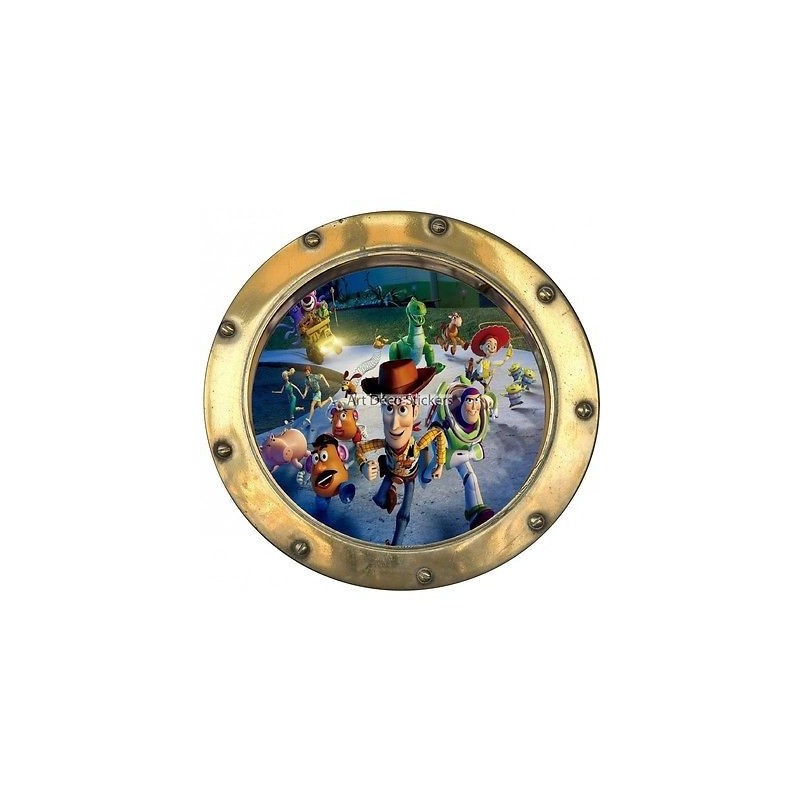 Sticker hublot enfant Toy Story 9527