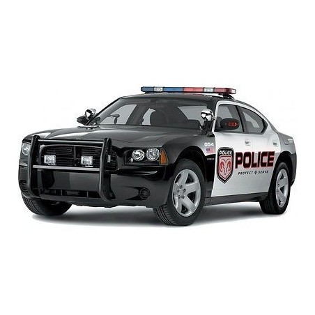 Sticker autocollant Voiture Police US Police US 7