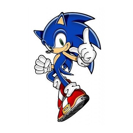 Stickers enfant sonic Sonic