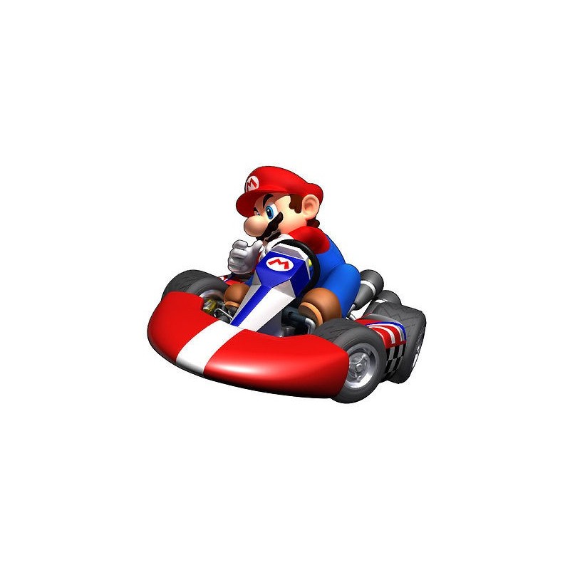 Stickers enfant Mario Kart 6224 réf 4120 (de 10cm à 130cm de largeur)