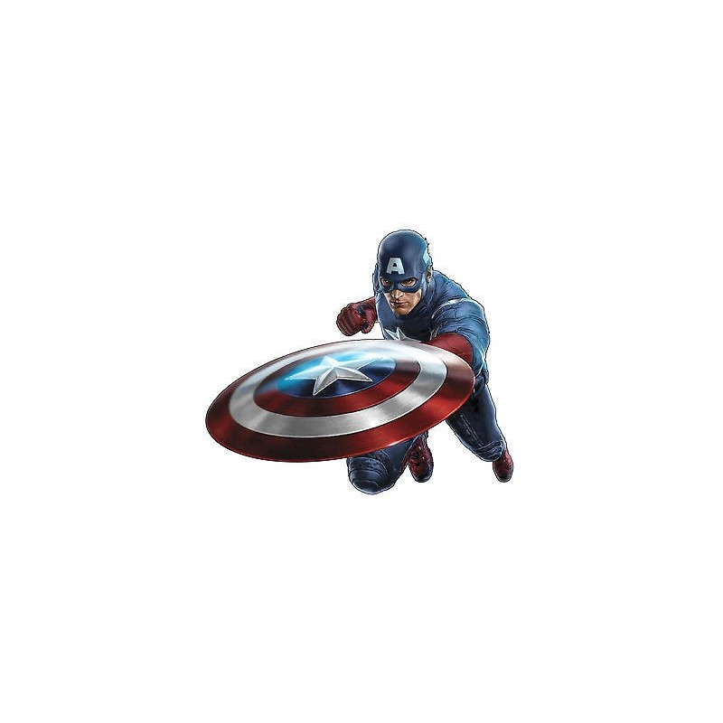 Stickers enfant Capitain América Avengers réf 4121 