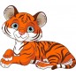 Stickers enfant Tigre réf 3579