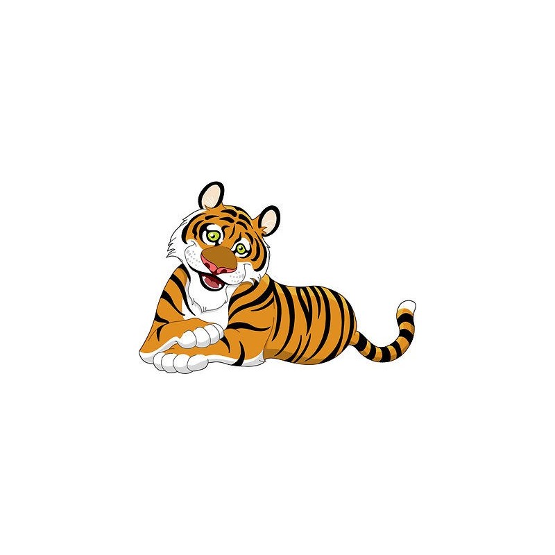 Stickers enfant Tigre réf 3651