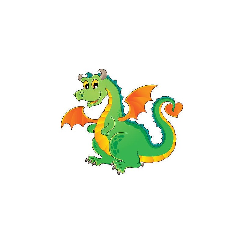Stickers muraux enfant dragon réf 3637