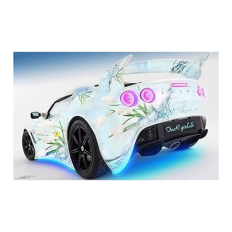 Sticker autocollant auto voiture Lotus for girls A266
