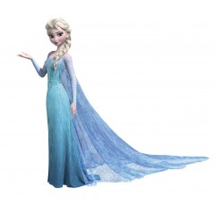 Stickers Autocollant enfant Frozen Elsa la reine des neiges
