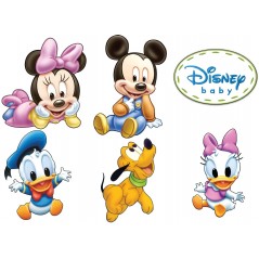 Stickers autocollant Mickey Minnie Pluto Donald Daisy 