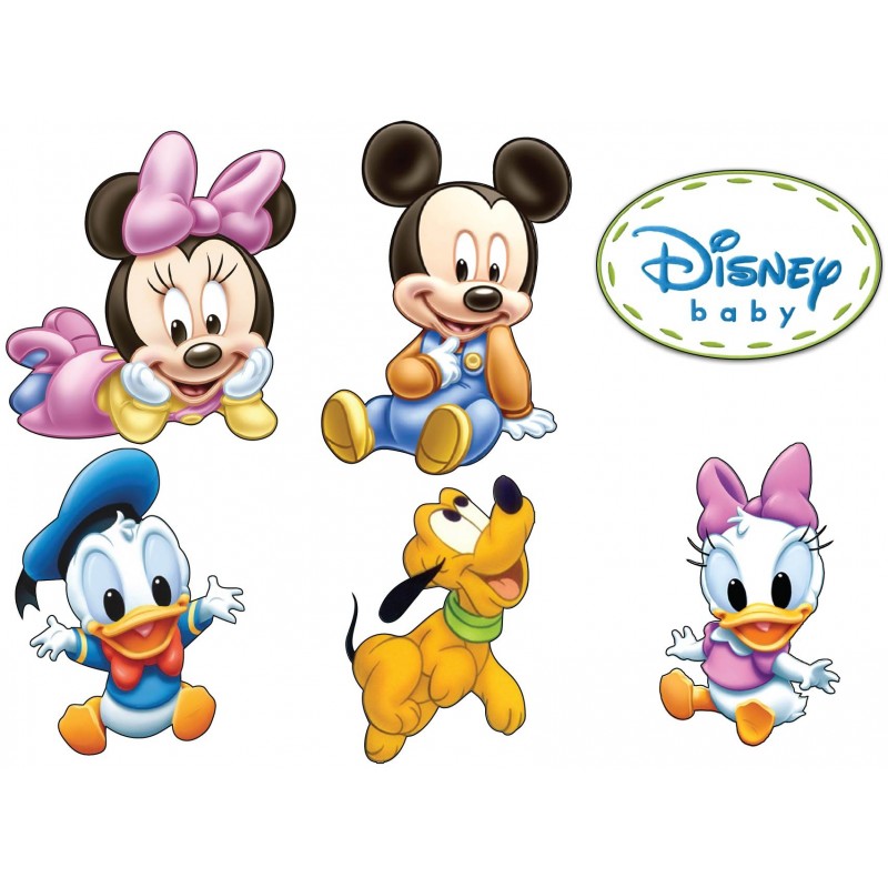 Stickers autocollant Mickey Minnie Pluto Donald Daisy  17557