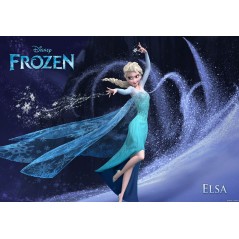 Stickers muraux géant Elsa Frozen La reine des neiges 22579