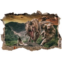 Stickers 3D Dinosaure King Kong