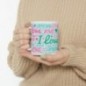 Mug I Love You - Idée cadeau - Tasse en céramique Amour St Valentin
