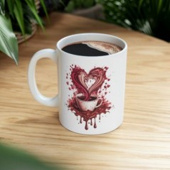 Mug I Love You - Idée cadeau - Tasse en céramique