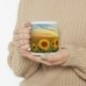 Mug Tournesols - Idée cadeau - Tasse originale en céramique