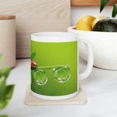 Mug Coccinelles - Idée cadeau - Tasse originale en céramique