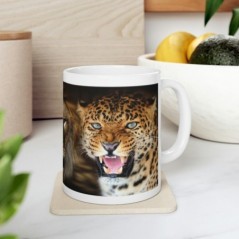 Mug Tigre Lion Léopard- Idée cadeau - Tasse originale en céramique
