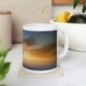 Mug Dauphin couché de soleil - Idée cadeau - Tasse originale en céramique