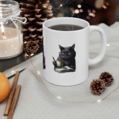 Mug Chats Café - Idée cadeau - Tasse originale en céramique