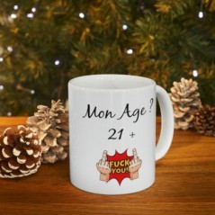 Mug 22 ans - Idée cadeau anniversaire homme ou femme - Tasse original humour rigolo fun