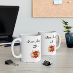 Mug 29 ans - Idée cadeau anniversaire homme ou femme - Tasse original humour rigolo fun