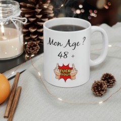 Mug 49 ans - Idée cadeau anniversaire homme ou femme - Tasse original humour rigolo fun