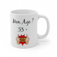 Mug 54 ans - Idée cadeau anniversaire homme ou femme - Tasse original humour rigolo fun
