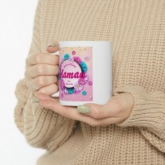 Mug Fête des mères - Idée cadeau La meilleure Maman du monde - Tasse original 