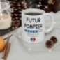 Mug Futur Pompier - Idée cadeau chargement en cours - Tasse original 