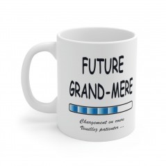 Mug Future Grand Mère - Idée cadeau chargement en cours - Tasse original 
