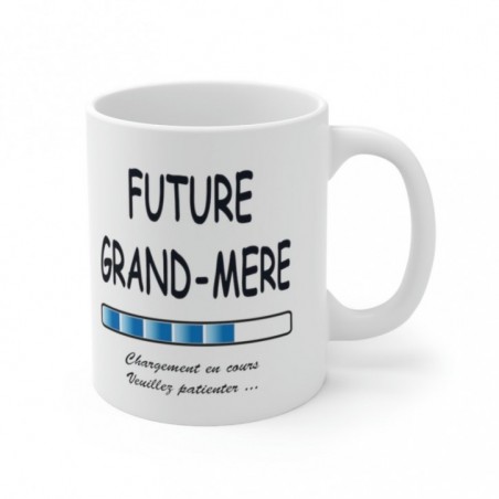 Mug Future Grand Mère - Idée cadeau chargement en cours - Tasse original 
