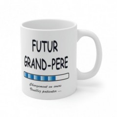 Mug Futur Grand Père - Idée cadeau chargement en cours - Tasse original 