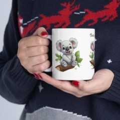 Mug personnalisé Koala avec prénom - Idée cadeau - Mug tasse pour Enfant et Adulte
