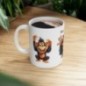 Mug personnalisé Singes avec prénom - Idée cadeau - Mug tasse pour Enfant et Adulte