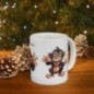 Mug personnalisé Singes avec prénom - Idée cadeau - Mug tasse pour Enfant et Adulte