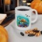 Mug personnalisé Tortue poissons avec prénom - Idée cadeau - Mug tasse pour Enfant et Adulte