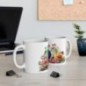 Mug Paon effet  effet 3D - Idée cadeau - Tasse originale
