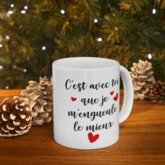 Mug Amour St Valentin - Idée cadeau - Tasse en céramique 