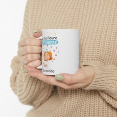 Mug Le meilleure infirmière - Idée cadeau - Tasse en céramique 
