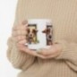 Mug personnalisé personnalisable Chiens marrants avec prénom ou petit texte - Idée cadeau - Mug original pour Enfant ou Adulte
