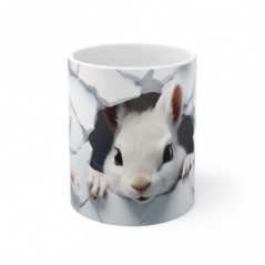 Mug 3D Lapin - Idée cadeau - Tasse originale en céramique